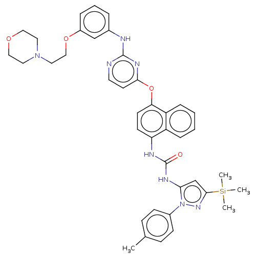 Chemical structure of BindingDB Monomer ID 345134