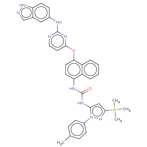 Chemical structure of BindingDB Monomer ID 345135