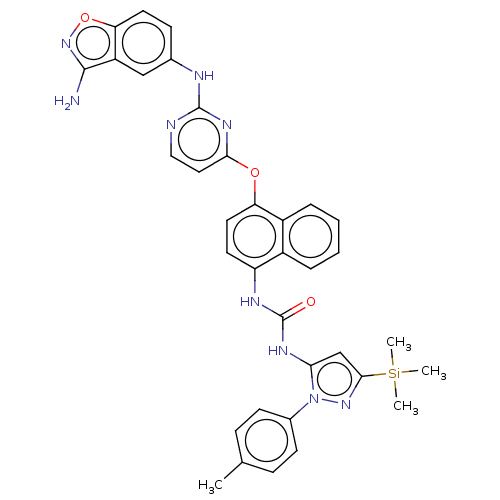 Chemical structure of BindingDB Monomer ID 345136