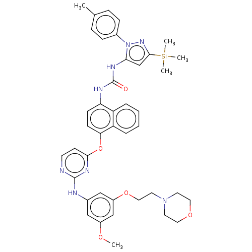 Chemical structure of BindingDB Monomer ID 345141