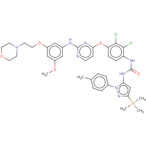 Chemical structure of BindingDB Monomer ID 345146