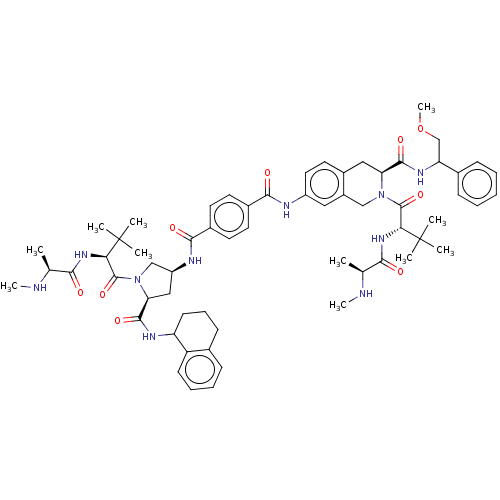 Chemical structure of BindingDB Monomer ID 345163