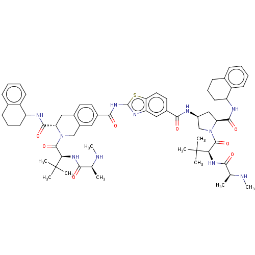Chemical structure of BindingDB Monomer ID 345170