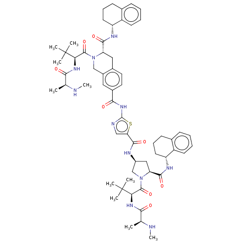 Chemical structure of BindingDB Monomer ID 345171