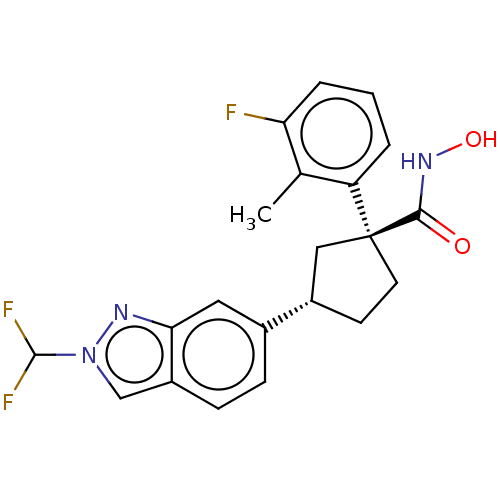 Chemical structure of BindingDB Monomer ID 345173