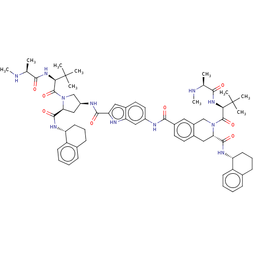 Chemical structure of BindingDB Monomer ID 345174