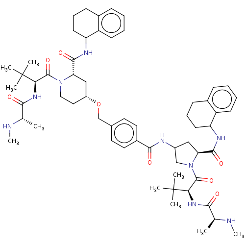 Chemical structure of BindingDB Monomer ID 345180
