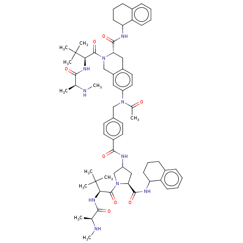 Chemical structure of BindingDB Monomer ID 345182