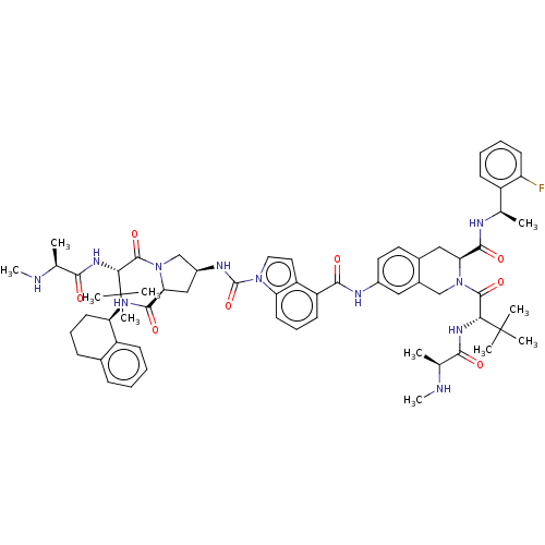 Chemical structure of BindingDB Monomer ID 345201