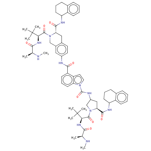 Chemical structure of BindingDB Monomer ID 345204