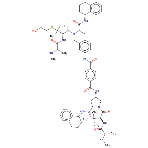 Chemical structure of BindingDB Monomer ID 345215