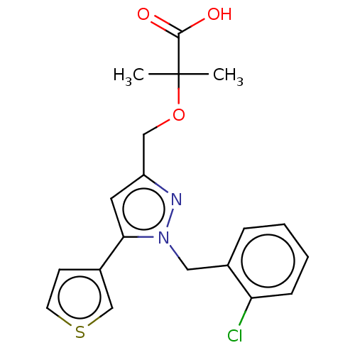 Chemical structure of BindingDB Monomer ID 345278