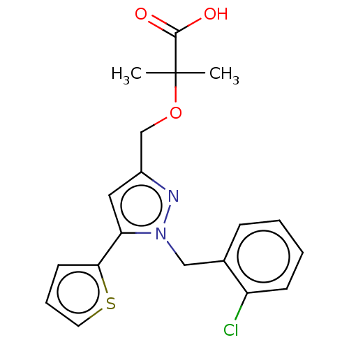 Chemical structure of BindingDB Monomer ID 345279