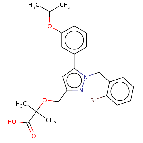 Chemical structure of BindingDB Monomer ID 345283
