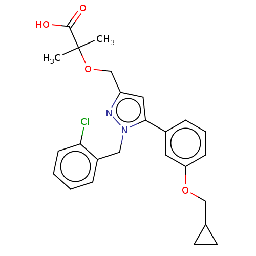 Chemical structure of BindingDB Monomer ID 345287