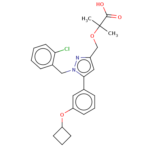 Chemical structure of BindingDB Monomer ID 345291