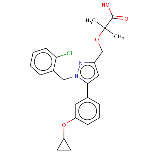 Chemical structure of BindingDB Monomer ID 345293