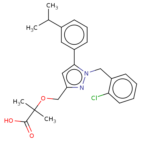 Chemical structure of BindingDB Monomer ID 345305