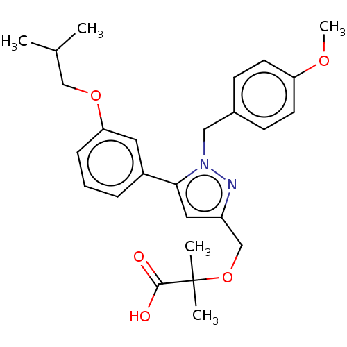 Chemical structure of BindingDB Monomer ID 345317