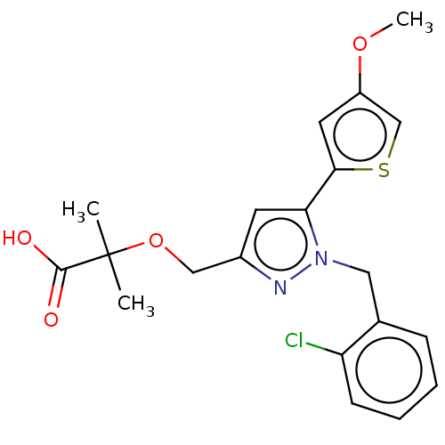 Chemical structure of BindingDB Monomer ID 345319