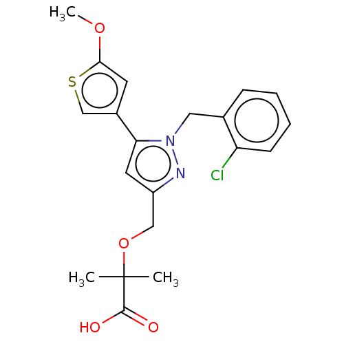 Chemical structure of BindingDB Monomer ID 345320