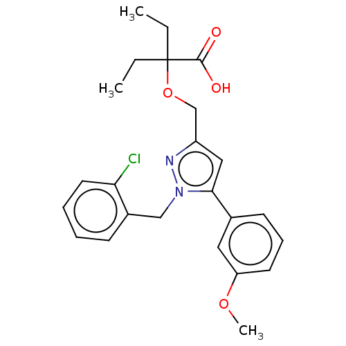 Chemical structure of BindingDB Monomer ID 345321