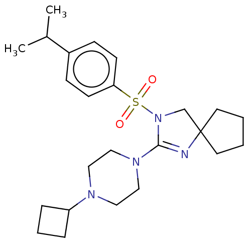 Chemical structure of BindingDB Monomer ID 345380