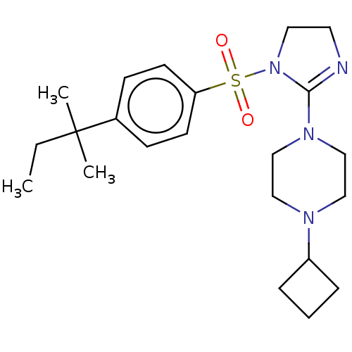 Chemical structure of BindingDB Monomer ID 345393