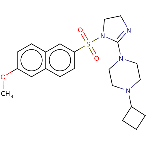 Chemical structure of BindingDB Monomer ID 345408