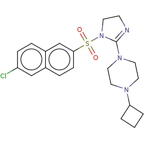 Chemical structure of BindingDB Monomer ID 345409