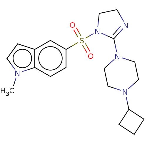 Chemical structure of BindingDB Monomer ID 345414
