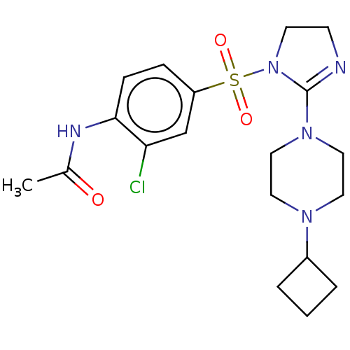 Chemical structure of BindingDB Monomer ID 345416