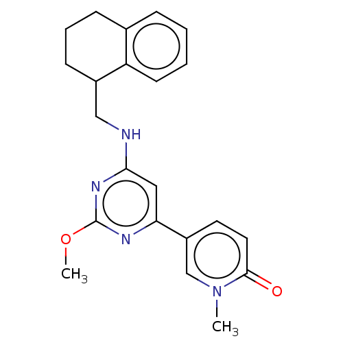 Chemical structure of BindingDB Monomer ID 345786