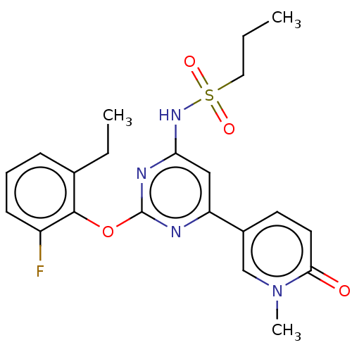 Chemical structure of BindingDB Monomer ID 345794