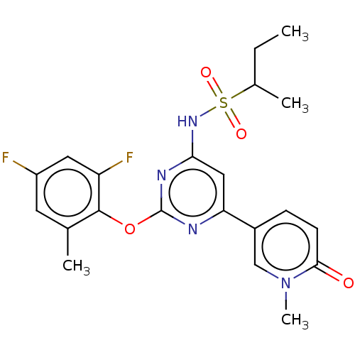 Chemical structure of BindingDB Monomer ID 345800