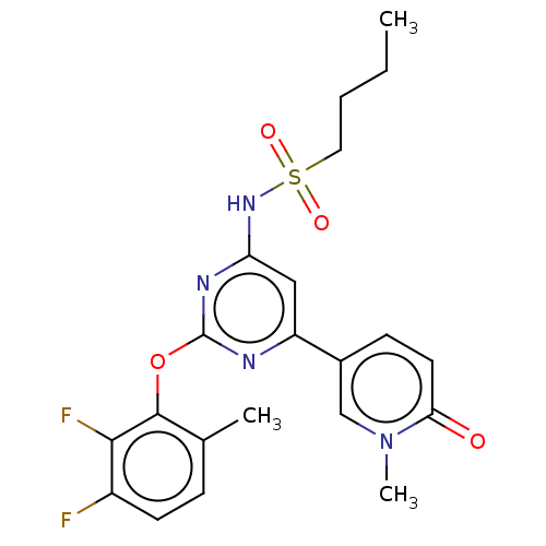 Chemical structure of BindingDB Monomer ID 345802