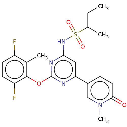 Chemical structure of BindingDB Monomer ID 345806
