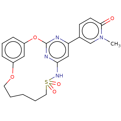 Chemical structure of BindingDB Monomer ID 345812