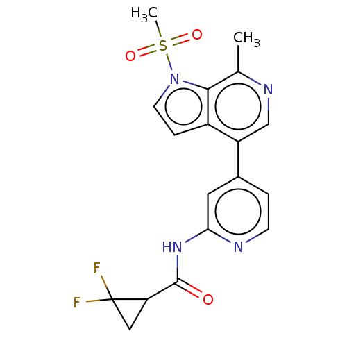 Chemical structure of BindingDB Monomer ID 346221