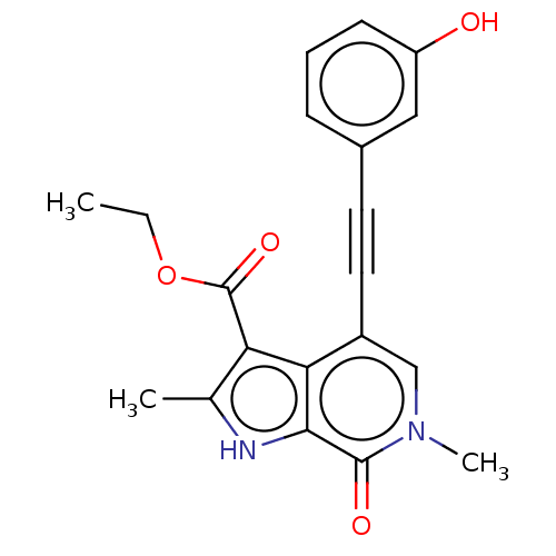 Chemical structure of BindingDB Monomer ID 346450