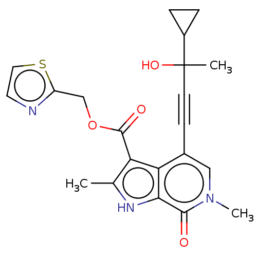 Chemical structure of BindingDB Monomer ID 346505