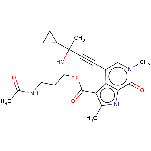 Chemical structure of BindingDB Monomer ID 346536