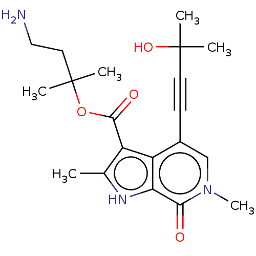 Chemical structure of BindingDB Monomer ID 346561