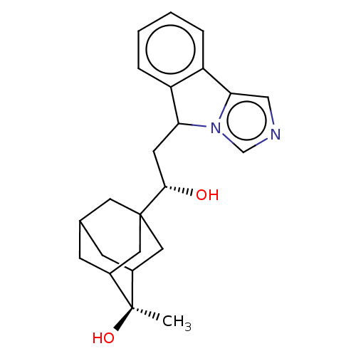 Chemical structure of BindingDB Monomer ID 347017