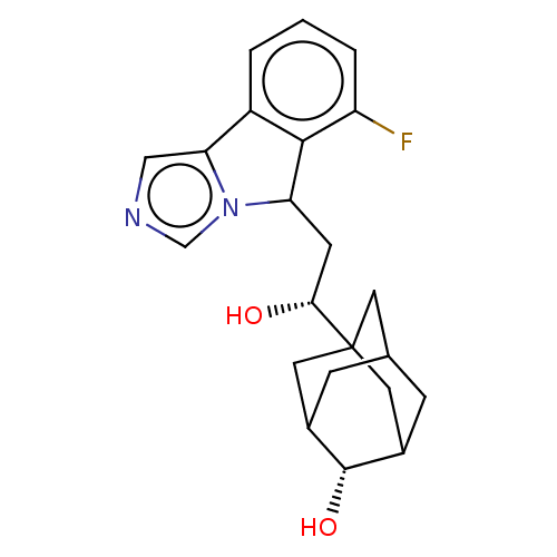 Chemical structure of BindingDB Monomer ID 347021