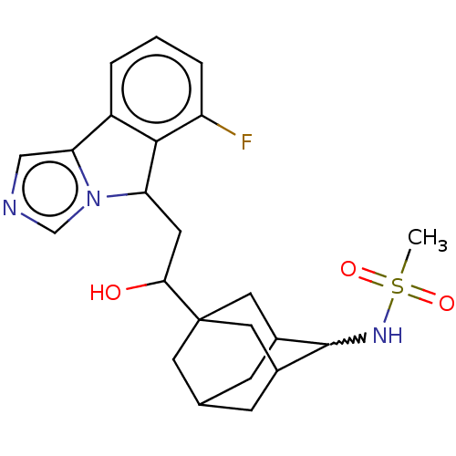 Chemical structure of BindingDB Monomer ID 347036