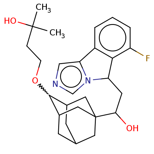 Chemical structure of BindingDB Monomer ID 347042