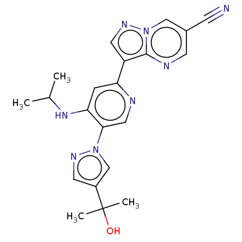 Chemical structure of BindingDB Monomer ID 347046