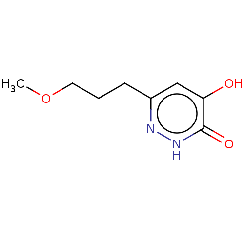 Chemical structure of BindingDB Monomer ID 347092