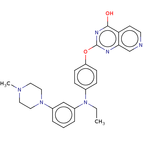 Chemical structure of BindingDB Monomer ID 347134